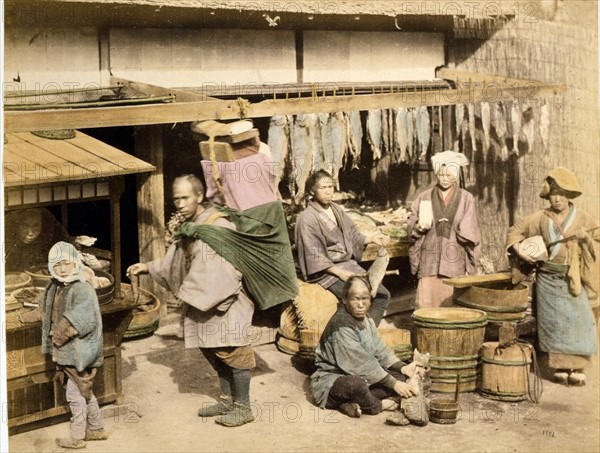 Exterior view of fish market