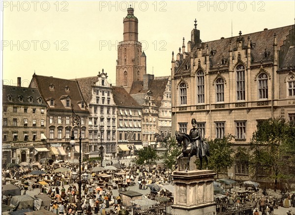 Market place, Breslau