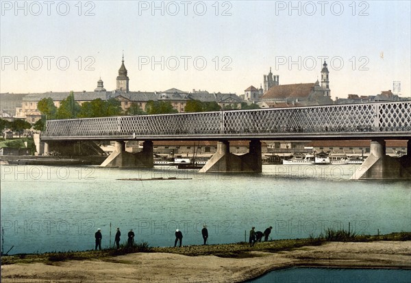 The Iron bridge; Warsaw