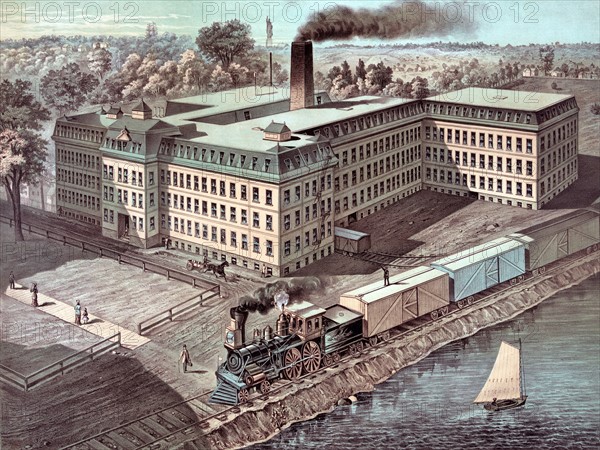 Frederick Jones & Co's. shoe factory