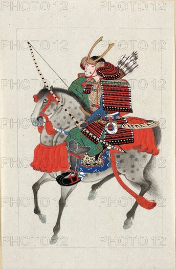 Samurai on horseback