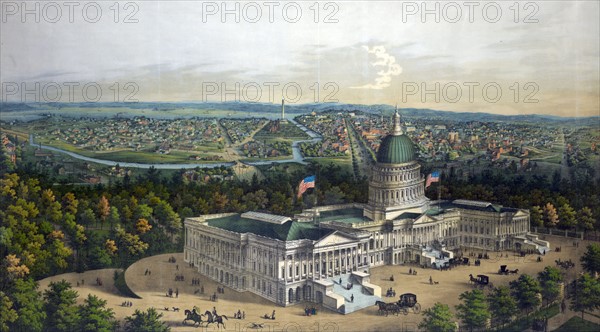Panoramic view of Washington City