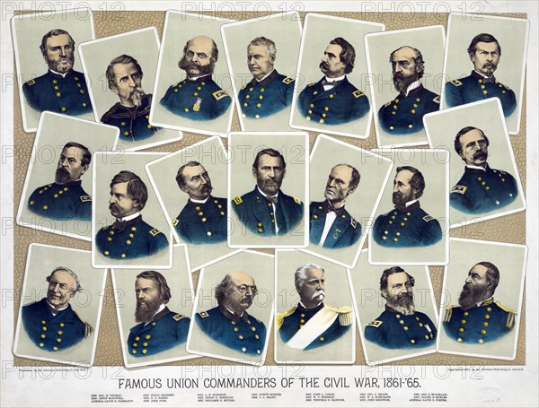 Famous Union commanders of the Civil War