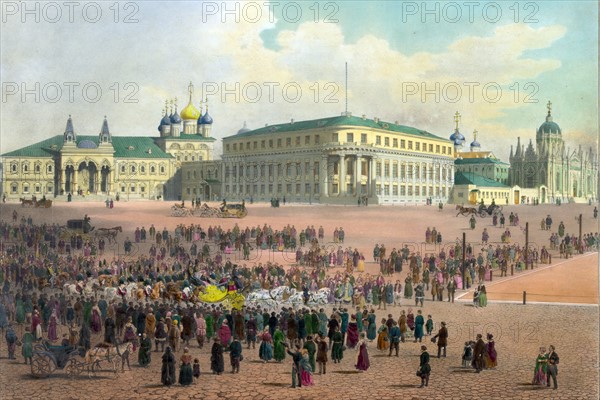 Panoramic view of Moscow