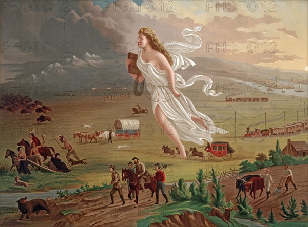 Painting, Manifest Destiny