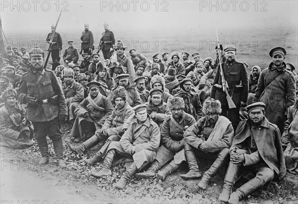 Russian prisoners including ethnic Russians