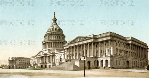 The Capitol at Washington in 1900