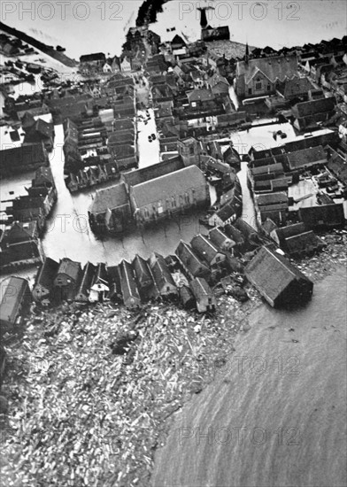 Flood defences in the Netherlands were breached during the the 1953 floods