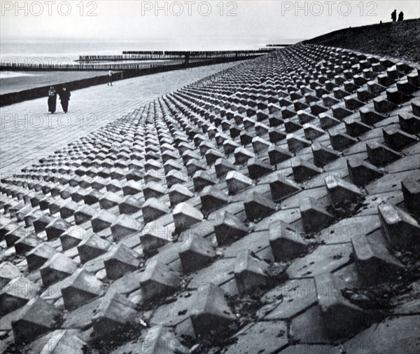 Flood defences in the Netherlands were breached during the the 1953 floods