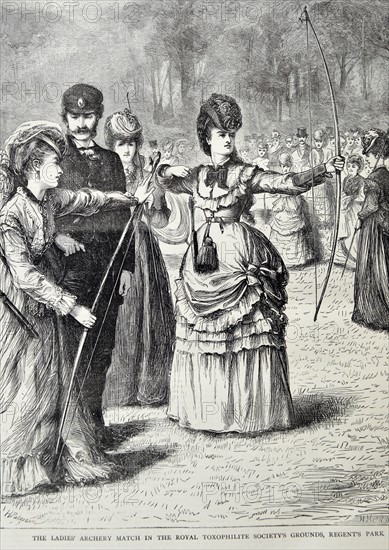 The Ladies' Archery Match