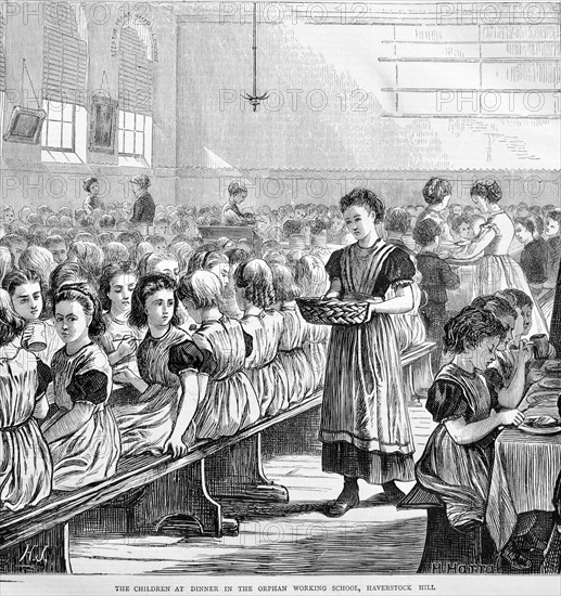 Dinner in the Orphan Working School