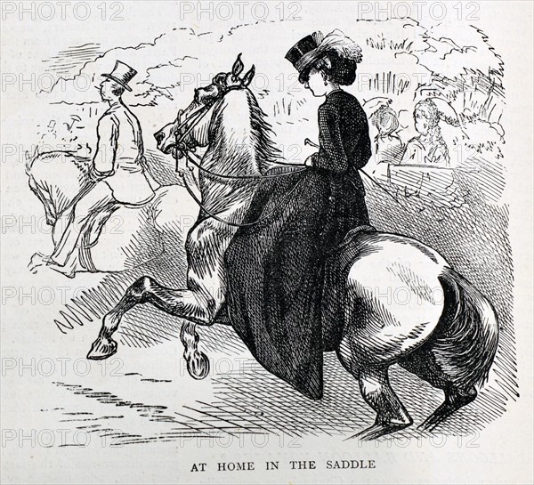 At Home in the Saddle