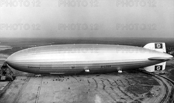 Photograph of the Hindenburg