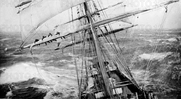 Photograph of a Square-Rigger