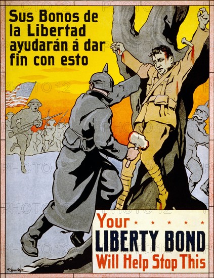 WWI propaganda poster