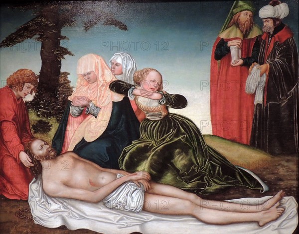 The Lamentation, c 1518 by Lucas Cranach the Elder