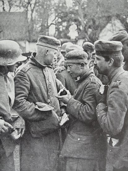 German prisoners of war in WWI