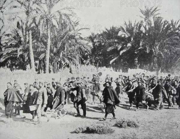 German Prisoners of war in North Africa, WWI 1917