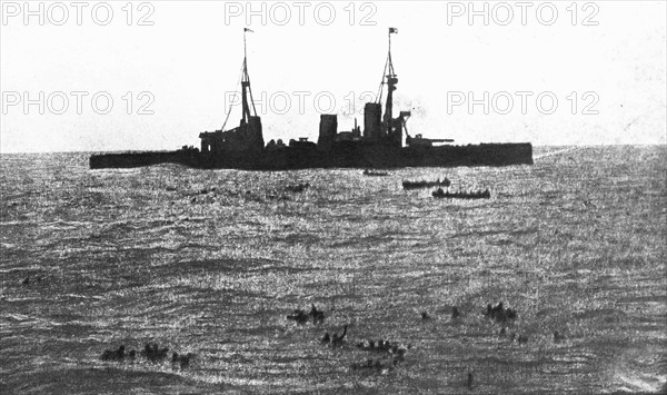 Survivors from 'Emden' sunk at the Battle of Cocos  9 November 1914