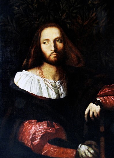 Portrait of a Poet (Ludovico Ariosto), c. 1516. by Jacopo Palma il Vecchio