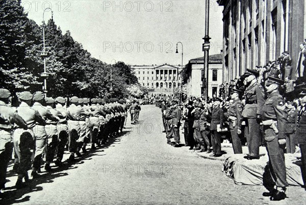 Celebrations for the liberation of Norway after WWII