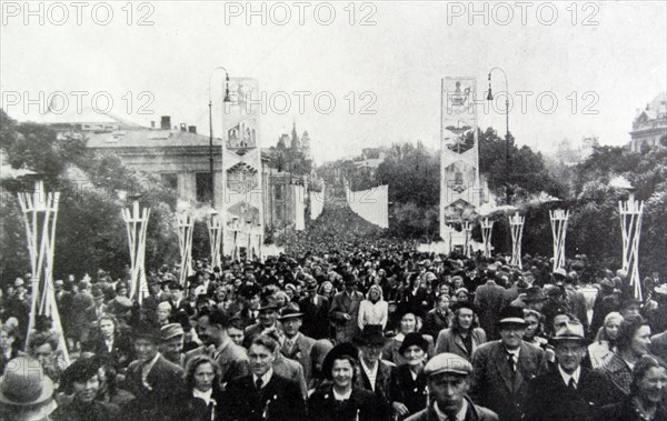 Celebrations for the liberation of Norway after WWII