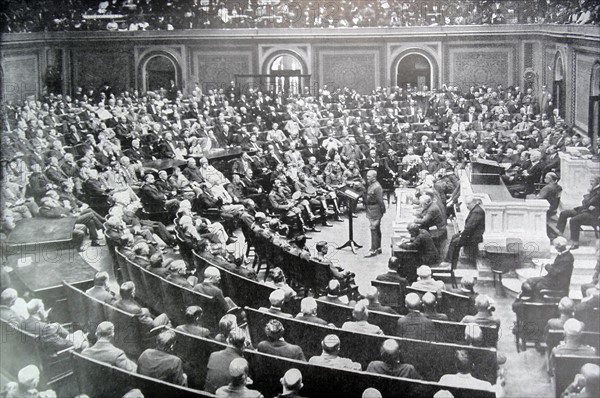 address by General John Pershing to Congress in Washington DC