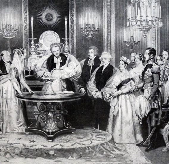 Baptism of Victoria;   Princess Royal