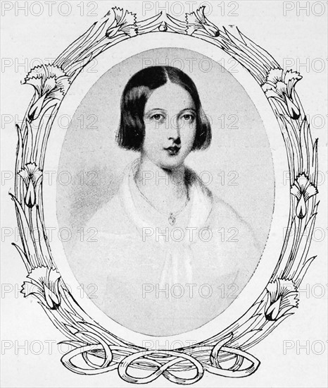 Queen Victoria of Great Britain 1842.