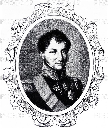 portrait of Ernest I;   Duke of Saxe-Coburg and Gotha