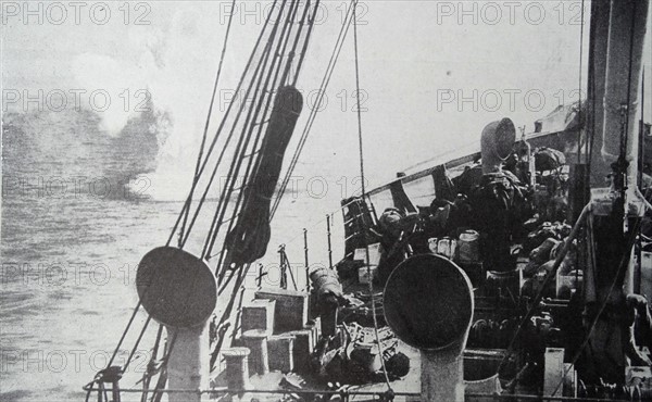 HMS Clacton a royal navy Minesweeper; was torpedoed and sunk by a German submarine