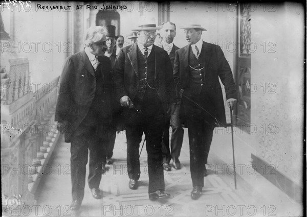 President Theodore Roosevelt in Rio de Janeiro