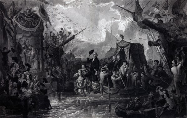 George Washington at the Battery, New York City