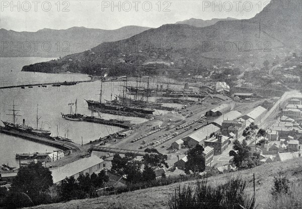 Photograph of Lyttelton Harbour