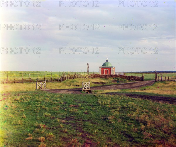 Russian landscape by Sergey Mikhaylovich Prokudin-Gorskii