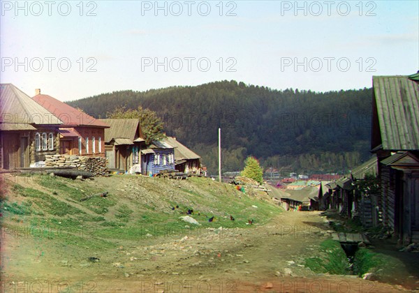 Russian landscape by Sergey Mikhaylovich Prokudin-Gorskii