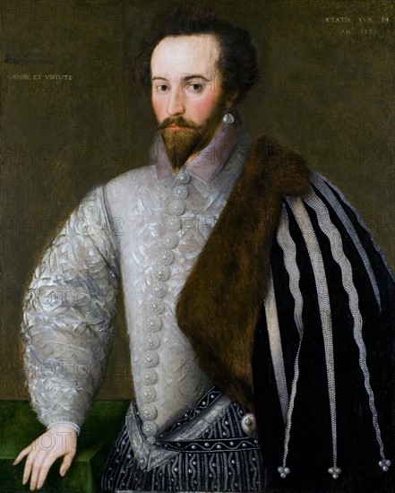 Portrait of Sir Walter Raleigh