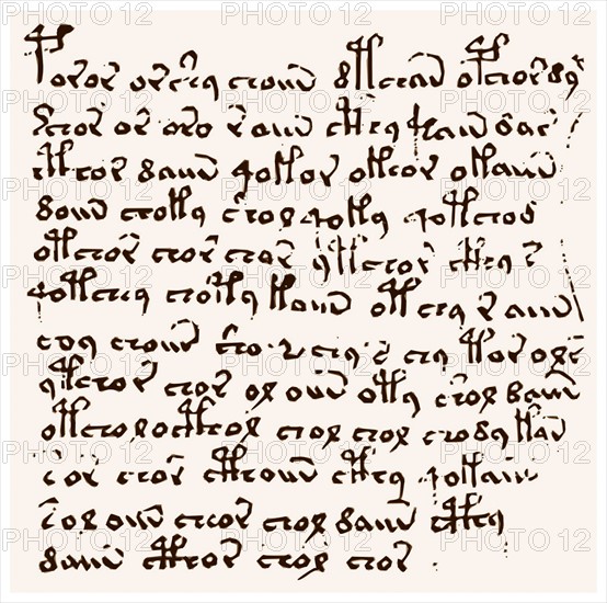 Page from The Voynich Manuscript