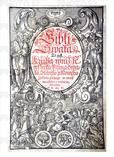 Front cover of a Kralitz Bohemian Bible