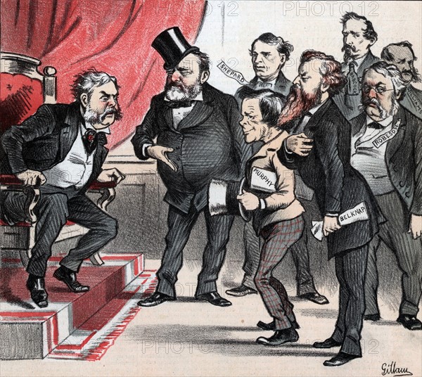 Ulysses Grant recommending some friends to President Arthur