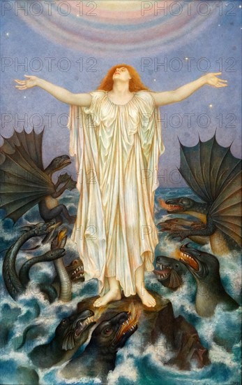 S.O.S' 1916 by Evelyn De Morgan