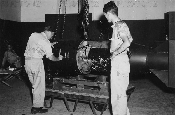 Little Boy the atomic bomb dropped on the Japanese city of Hiroshima