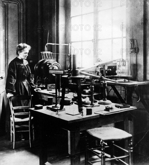 Marie Sk?odowska-Curie, Polish physicist and chemist.