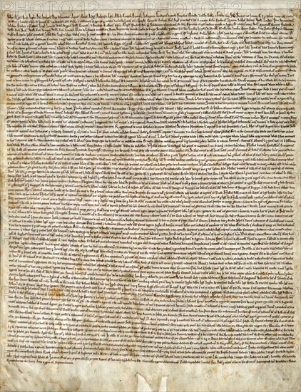 Magna Carta, Great Charter of the Liberties of England
