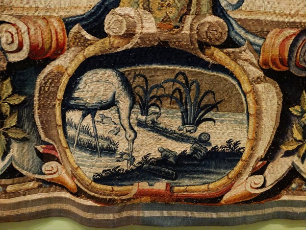 Tapestry made at the workshop of Philip de Maecht