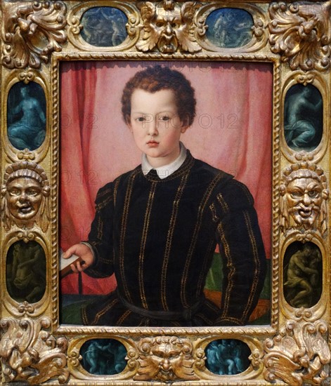 Giovanni di Medici. Painted as a boy by Agnolo Bronzino