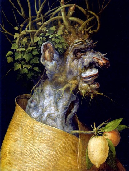 The Winter; 1563; by Giuseppe Arcimboldo (1527–1593)