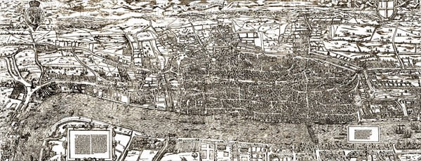 Civitas Londinium (The Agas Map) map of London.