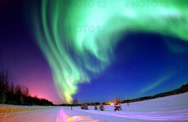 Photograph of the Northern Lights