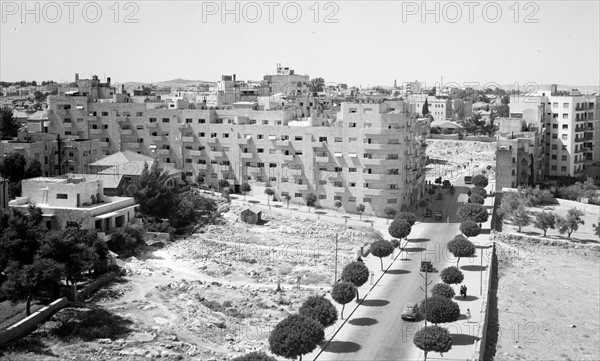 Aerial photograph of Jerusalem